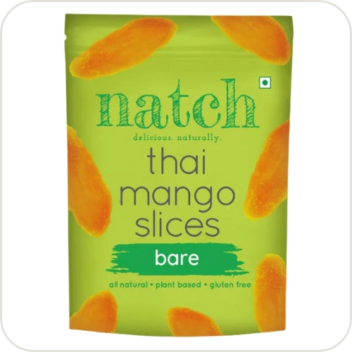Thai mango slices bare