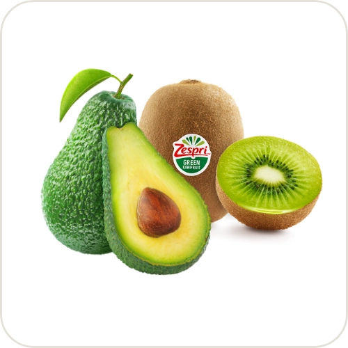 Avocado + Green Kiwi Combo