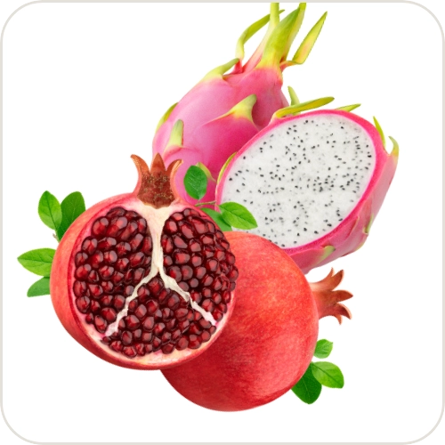 Dragon Fruit + Pomegranate