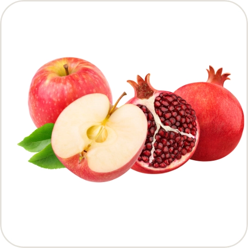 Apple + Pomegranate