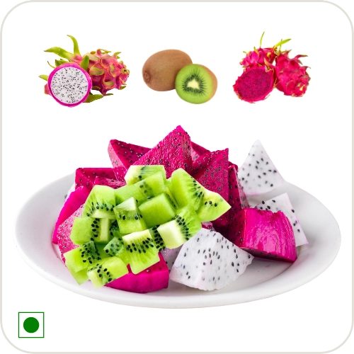 Kiwi Fruit + Mixed Dragon Fruit combo Salad