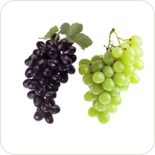 Black-Green Grapes seedless Combo